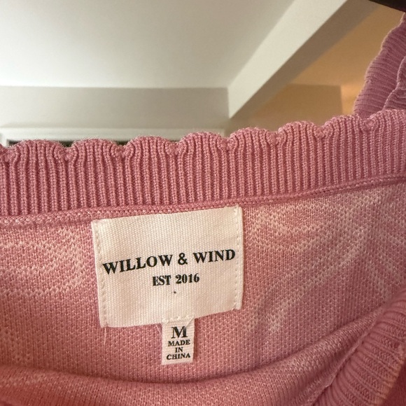 Pink Bow Patterned Sweater - Picture 3 of 4